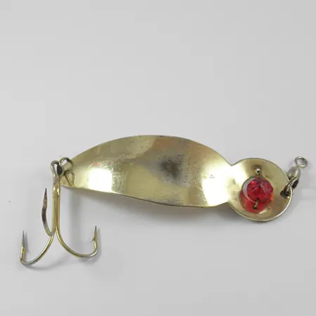 Lucky Strike One Eye Wiggler Cuillère, Or / Rouge, 28g, Laiton, #2759