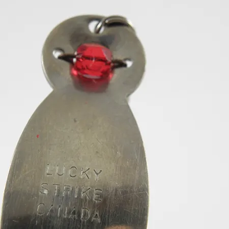 Lucky Strike One Eye Wiggler Cuillère, Nickel/Œil rouge, 14g, #2761