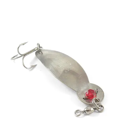 Lucky Strike One Eye Wiggler Cuillère, Nickel/Œil rouge, 14g, #2761