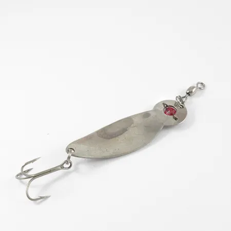 Lucky Strike One Eye Wiggler Cuillère, Nickel/Œil rouge, 14g, #2761