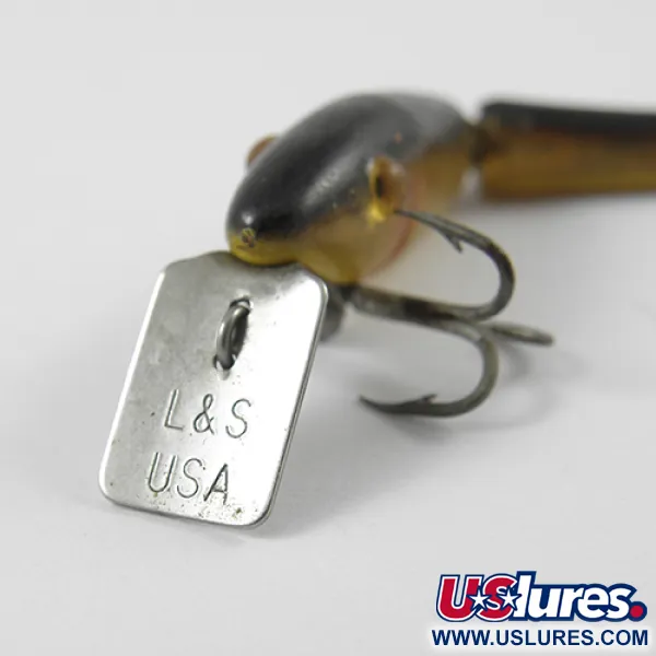 MirrOlure Bass-master Poisson Nageur, Golden Natural, 2g, Vintage, #2768