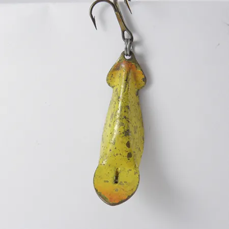 Buck Perry Spoonplug Cuillère, Jaune / Pailleté, 4g, Structure, #2781