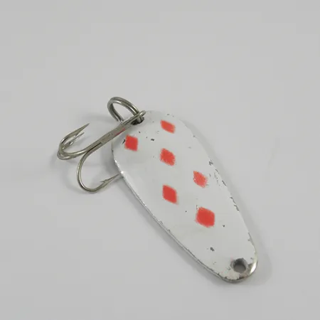 Cuillère Blue Fox Tor-P-Do, Blanc / Rouge / Nickel, 14g, #2783