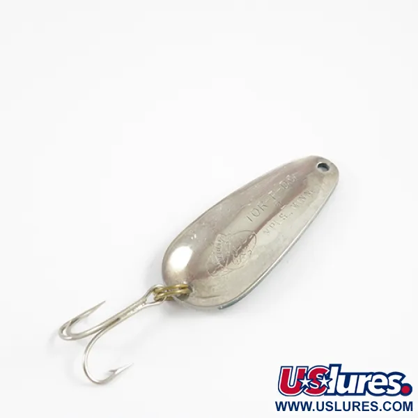 Nebco Tor-P-Do Cuillère, Blanc / Vert / Nickel, 14g, #2785