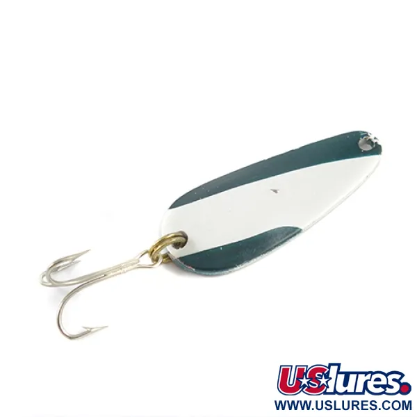 Nebco Tor-P-Do Cuillère, Blanc / Vert / Nickel, 14g, #2785