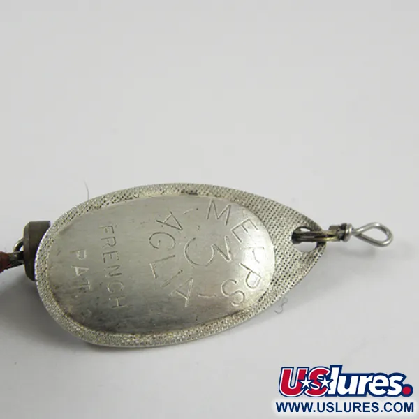 Mepps Aglia 3 dressed Cuillère, Nickel, 7,3g, Hameçon habillé, #2793