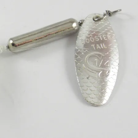 Worden’s Original Rooster Tail Cuiller, Nickel, 7g, Plumes, #2794