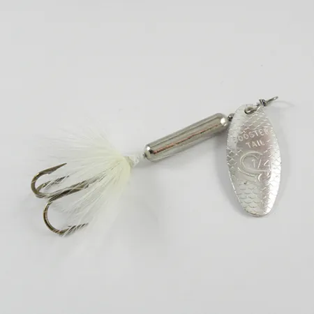 Worden’s Original Rooster Tail Cuiller, Nickel, 7g, Plumes, #2794