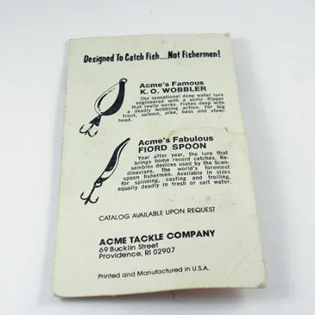 Acme Kastmaster Cuillère, Argenté, 3,5g, Aérodynamique, #2801