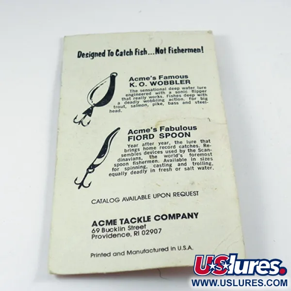 Acme Kastmaster Cuillère, Argenté, 3,5g, Aérodynamique, #2801