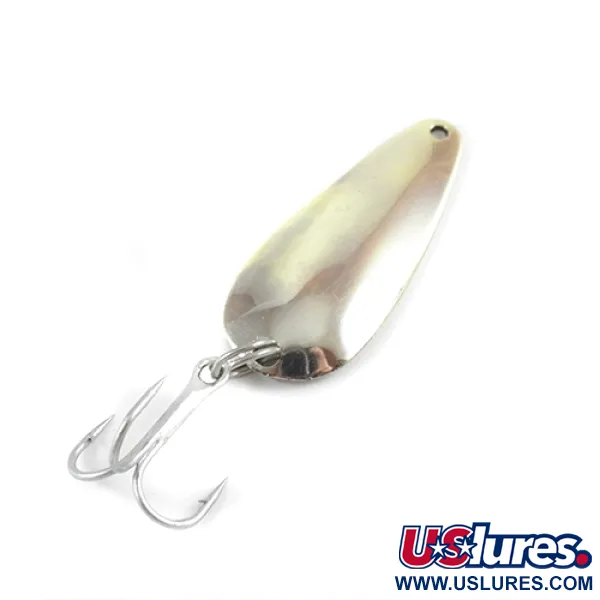 Nebco FlashBait 2662 Cuiller, Laiton Arc-en-ciel/Nickel, 8g, #2805