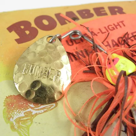 Bomber Bushwhacker Spinnerbait, Laiton, 7g, Palette Martelée, #2809