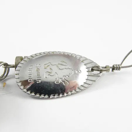 South Bend 2 Cuiller tournante, Nickel, 5,5g, Plumes, #2817