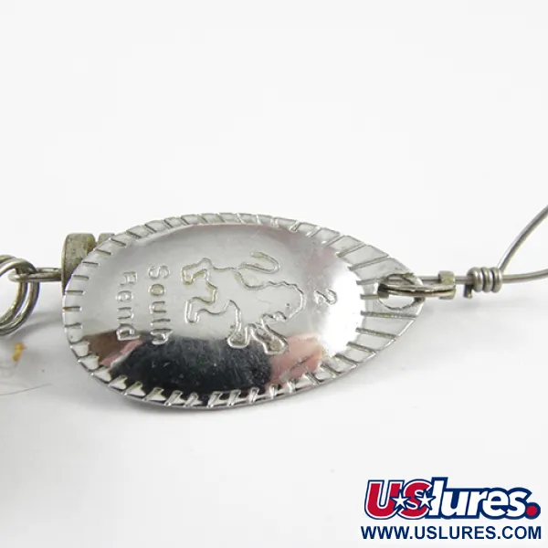 South Bend 2 Cuiller tournante, Nickel, 5,5g, Plumes, #2817