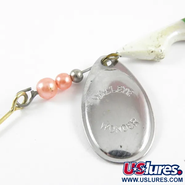 South Bend Walleye Wonder Spinnerbait, Nickel, 16g, Palette Ovale, #2819