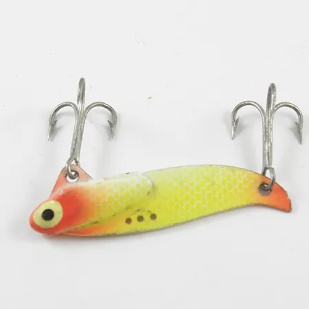 Heddon Sonar 431 Lame, Jaune / Rouge, 7.5g, Motif Nid d'Abeille, #2822