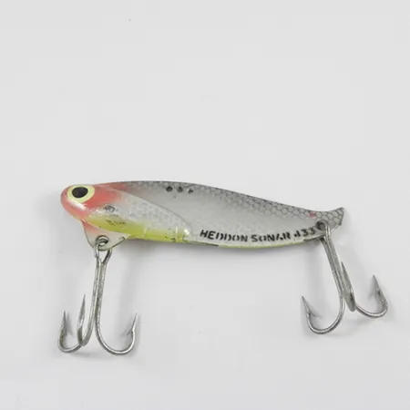 Lame Vibrante Heddon Sonar 433, Gris / Rouge, 14g, Réglable, #2837