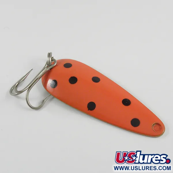 Len Thompson #2 Cuillère, Rouge / Noir / Laiton, 28g, #2841