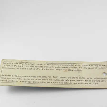 Weedless Johnson Silver Minnow Cuillère, Argent, 1.5g, Anti-herbe, #2844