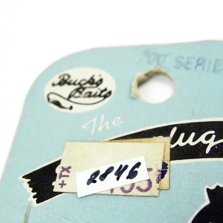 Buck Perry Spoonplug Série 700, Rouge/Crème, 21g, Vintage, #2846