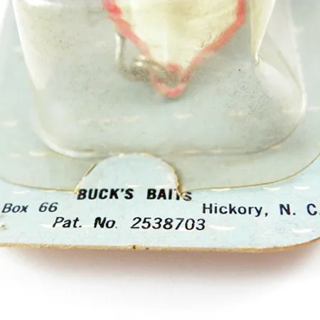 Buck Perry Spoonplug Série 700, Rouge/Crème, 21g, Vintage, #2846