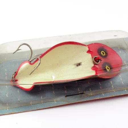 Buck Perry Spoonplug Série 700, Rouge/Crème, 21g, Vintage, #2846