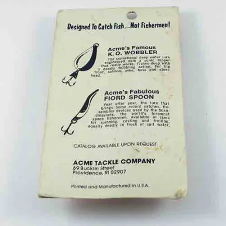 Acme Kastmaster Cuillère, Nickel, 10,5g, Teaser Rouge, #2851