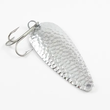 Cuillère Worth Chippewa, Nickel martelé, 14g, Vintage, #2868