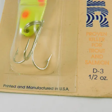 Acme Dazzler #3 Cuillère, Jaune/Rouge/Nickel, 17g, Brochet, #2884