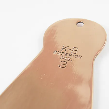 K-B Bait K-B Spoon 3 Cuillère, Cuivre, 25g, Vintage USA, #2912