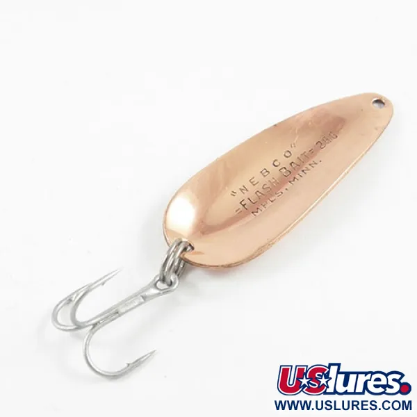Nebco FlashBait 266 Cuillère, Cuivre, 10g, Vintage, #2929