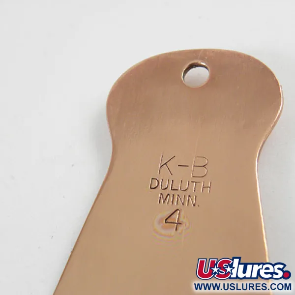 K-B Bait K-B Spoon 4 Cuillère, Cuivre, 40g, Modèle Superior, #2930