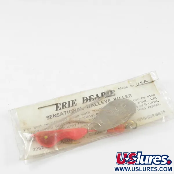 Erie Dearie Walleye Killer Spinnerbait, Nickel / Rouge, 12g, #2932