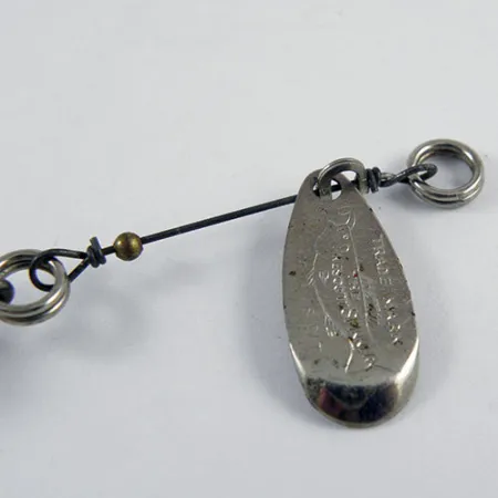 Prescott Spinner Cuillère tournante, Nickel, 4g, Queue Grub, #2933