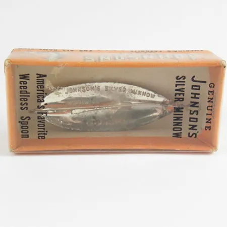 Johnson Silver Minnow Cuillère Anti-Herbe, Silver, 5g, Argentée, #2934