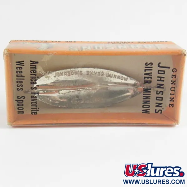 Johnson Silver Minnow Cuillère Anti-Herbe, Silver, 5g, Argentée, #2934