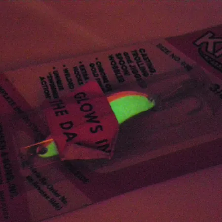 Luhr Jensen Krocodile Die #3 Cuillère, Blanc/Rouge Glow, 17,7g, #2936