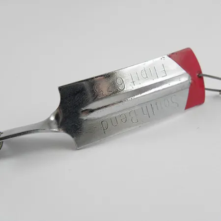 South Bend Flipit 625 Cuiller Ondulante, Nickel/Rouge, 8.5g, #2939