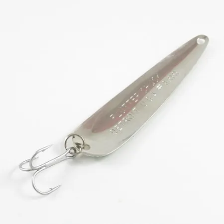 Dardevle Flutter-Chuck Cuillère Traîne, Nickel/Jaune/Vert, 8g, #2942