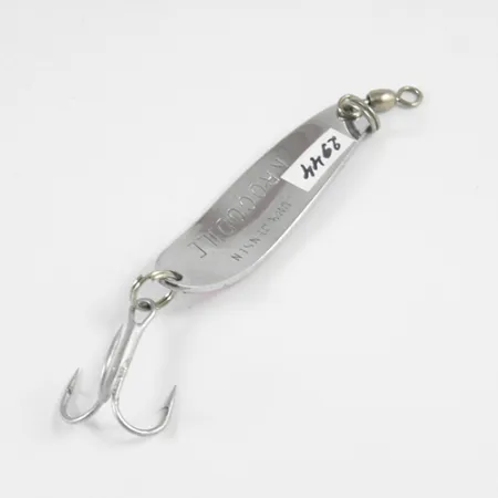 Luhr Jensen Krocodile Die #3 Cuillère, Nickel/Violet, 10g, #2944