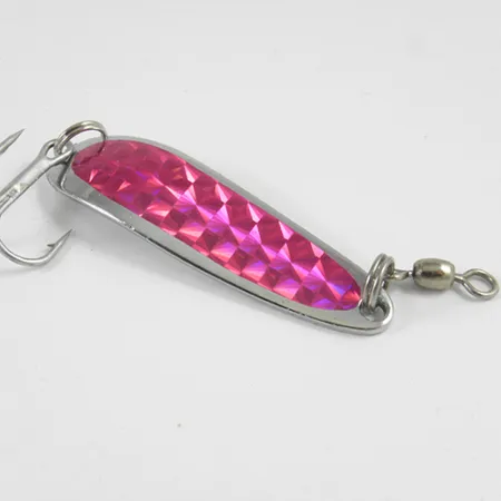 Luhr Jensen Krocodile Die #3 Cuillère, Nickel/Violet, 10g, #2944