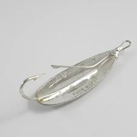 Johnson Silver Minnow Cuillère, Argent, 6g, Anti-herbe, #2946