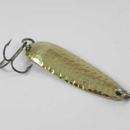 Luhr Jensen Krocodile Die #4 Cuillère, Laiton martelé, 14g, #2956