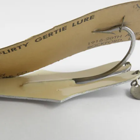 Weedless Flirty Gertie Cuillère, Nickel / Rouge, 21g, Anti-herbe, #2961