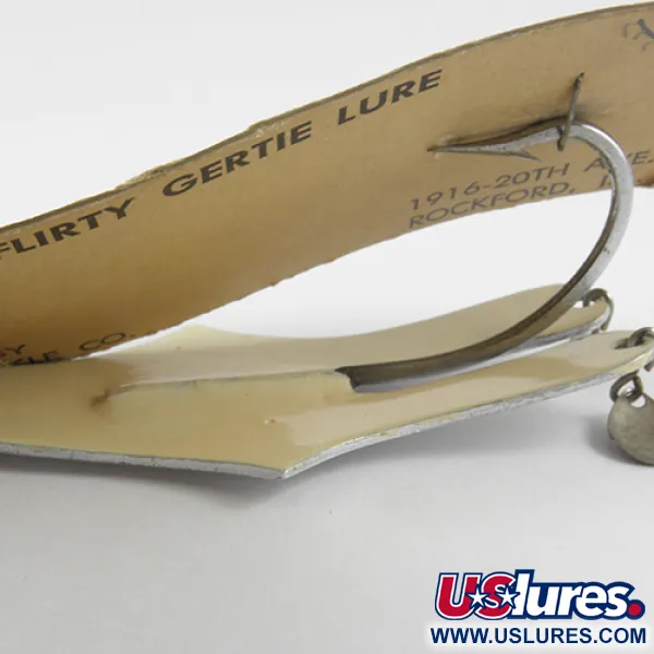 Weedless Flirty Gertie Cuillère, Nickel / Rouge, 21g, Anti-herbe, #2961