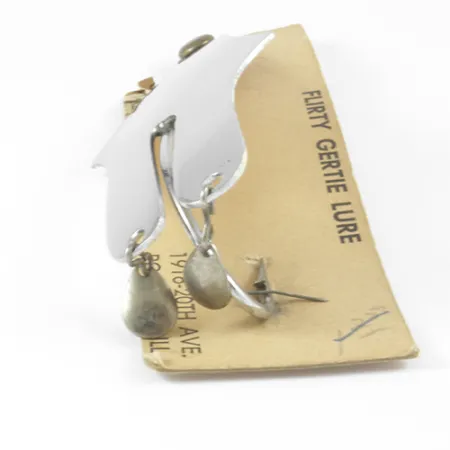 Weedless Flirty Gertie Cuillère, Nickel / Rouge, 21g, Anti-herbe, #2961