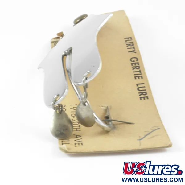 Weedless Flirty Gertie Cuillère, Nickel / Rouge, 21g, Anti-herbe, #2961