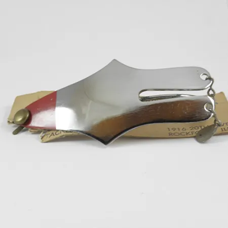 Weedless Flirty Gertie Cuillère, Nickel / Rouge, 21g, Anti-herbe, #2961