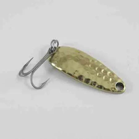 Luhr Jensen Krocodile Cuillère, Laiton martelé, 9g, #2964