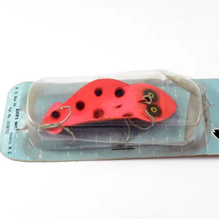 Buck Perry Spoonplug Series 200 Cuillère, Rouge / Noir, 17g, #2978